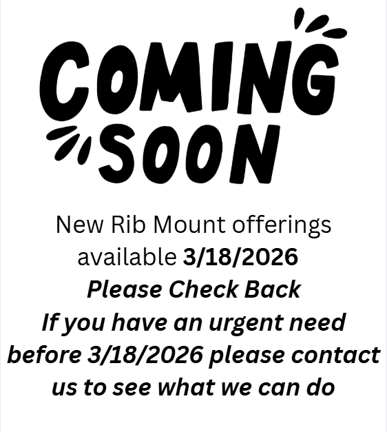 Low Profile Direct Rib Mount - Back in Stock 3/18/2026